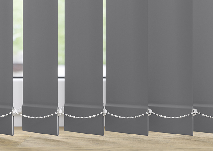 Andromeda, Dusky Grey - Vertical Blind Slats - Image 3